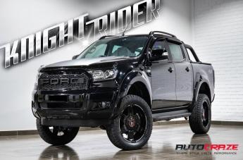 FORD RANGER AB811 SATIN BLACK GLOSS INSERTS